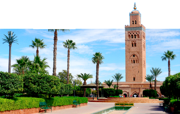 Khoutoubia mosque in Marrakech Khoutoubia mosque in Marrakech