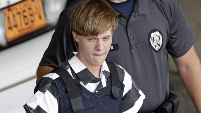 Dylann Roof was convicted last month of 33 federal charges US church attacker sentenced to death