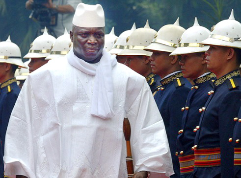 Gambian President, Yahya Jammeh Gambian President, Yahya Jammeh