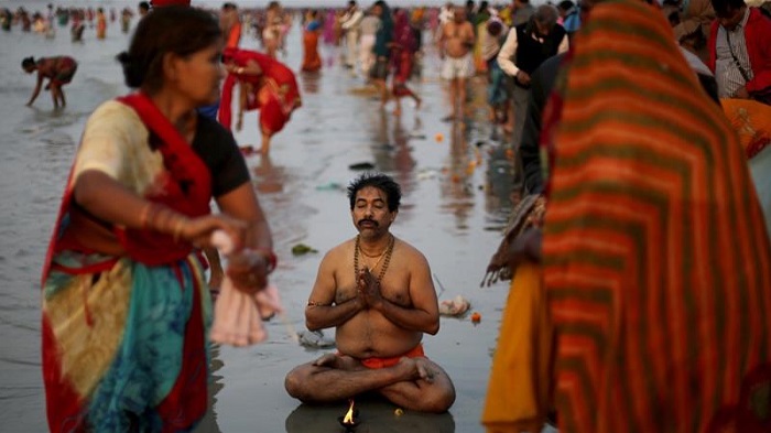 The boat's passengers were returning from the Makar Sankranti celebrations [File: EPA]