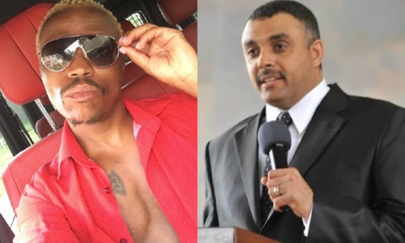 Somizi and Heward-Mills Somizi and Heward-Mills