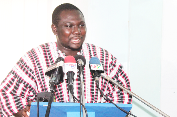 Mr Abdulai Sheriff Ghali, addressing participants Mr Abdulai Sheriff Ghali, addressing participants