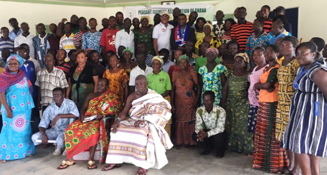 File photo :  Peasant Farmers Association of Ghana