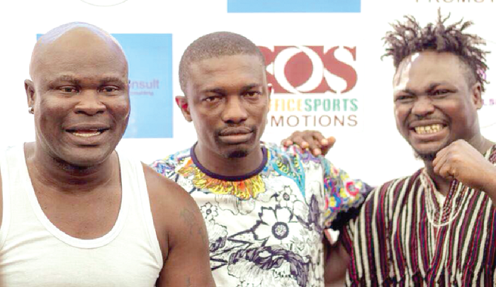 • Briamah Kamoko (left) and Bastie Samir (right) excited about their impending date in the ring • Briamah Kamoko (left) and Bastie Samir (right) excited about their impending date in the ring