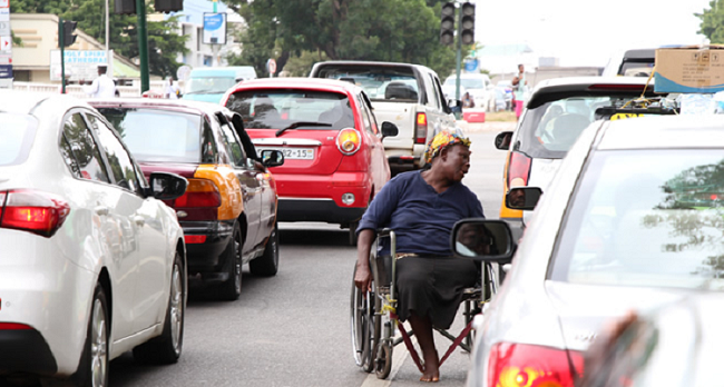 The risk while begging on the street is real The risk while begging on the street is real