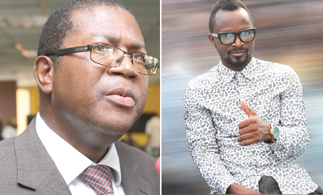 Peter Zwennes — GBA President (left), Joseph Agbeko (right) Peter Zwennes — GBA President (left), Joseph Agbeko (right)