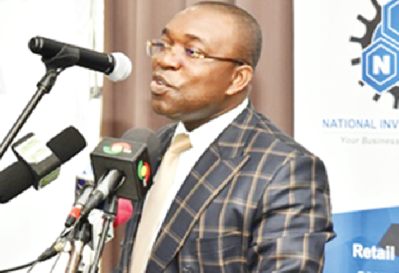 Mr John Kweku Asamoah, the MD of NIB Mr John Kweku Asamoah, the MD of NIB