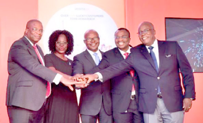 • Mr Dolapo Ogundimu (left) joined by board of directors to officially launch the ‘Abusua Akyɛdeɛ’ Promotion • Mr Dolapo Ogundimu (left) joined by board of directors to officially launch the ‘Abusua Akyɛdeɛ’ Promotion