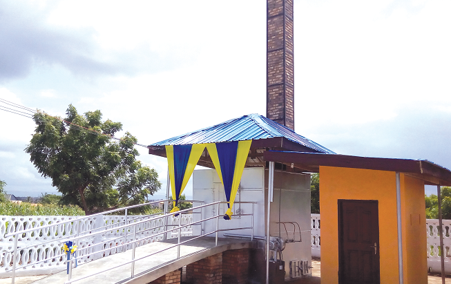 The GH¢100, 000 incinerator donated to the TGH by Rotary Club of Tema The GH¢100, 000 incinerator donated to the TGH by Rotary Club of Tema