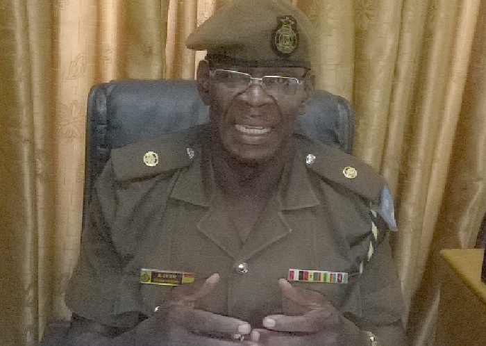 Superintendent Vitalis Aiyeh, Chief Public Relations Officer of the Ghana Prisons Service Superintendent Vitalis Aiyeh, Chief Public Relations Officer of the Ghana Prisons Service