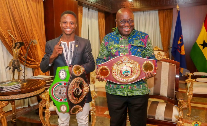 Akufo Addo wishes Isaac Dogboe well Entire nation behind Dogboe – Akufo-Addo
