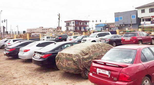 Police impound 677 unregistered motorbikes, cars in Greater Accra