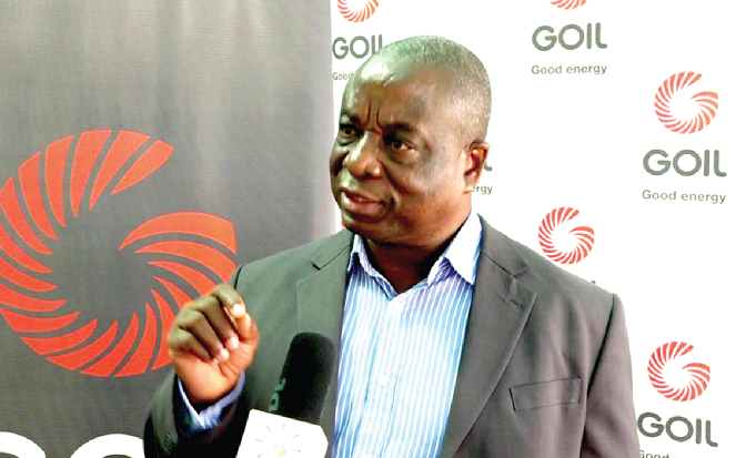 Mr Patrick Akpe Kwame Akorfi, Managing Director of Goil