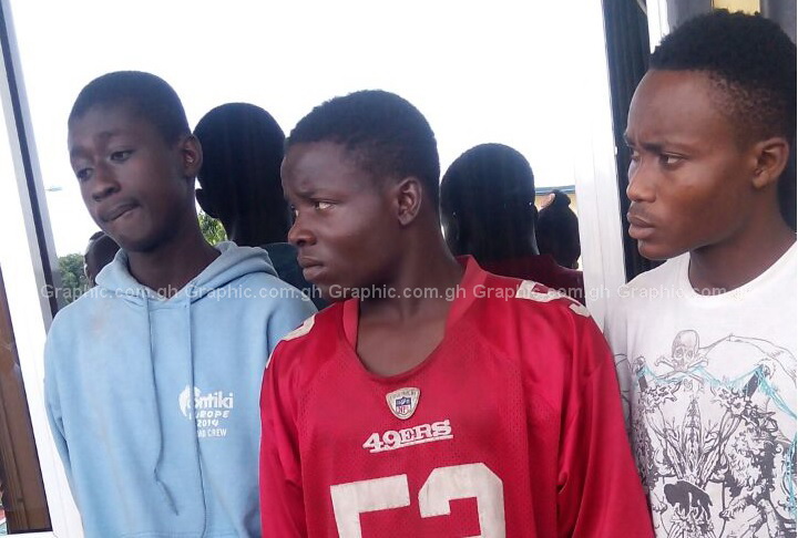 From left to right : Suleiman Musah, Abdulai Umar and Lawson Hubert Joli From left to right : Suleiman Musah, Abdulai Umar and Lawson Hubert Joli