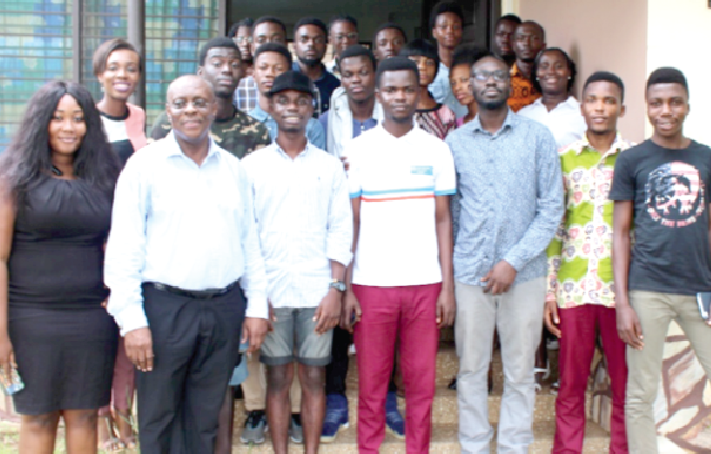 Mr Isaac Sackey, CEO of Learning Organisation (2nd left front row) in a group picture with some of the participants Mr Isaac Sackey, CEO of Learning Organisation (2nd left front row) in a group picture with some of the participants