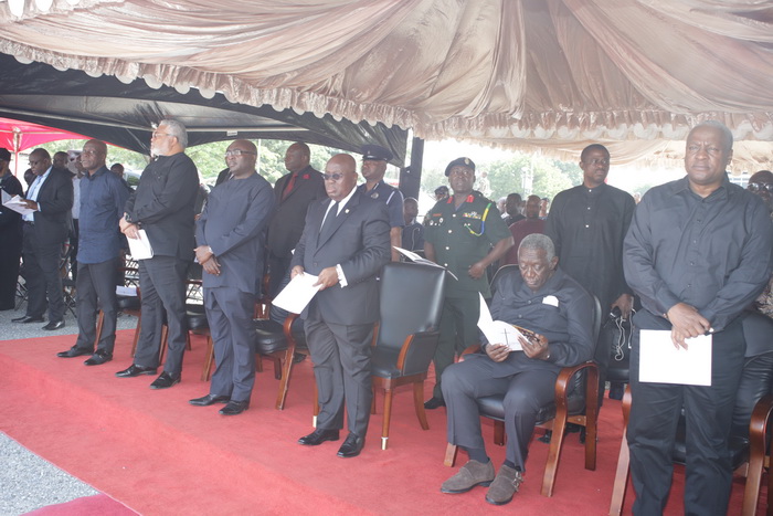 Nation mourns Dumega Okudzeto at State funeral in Accra