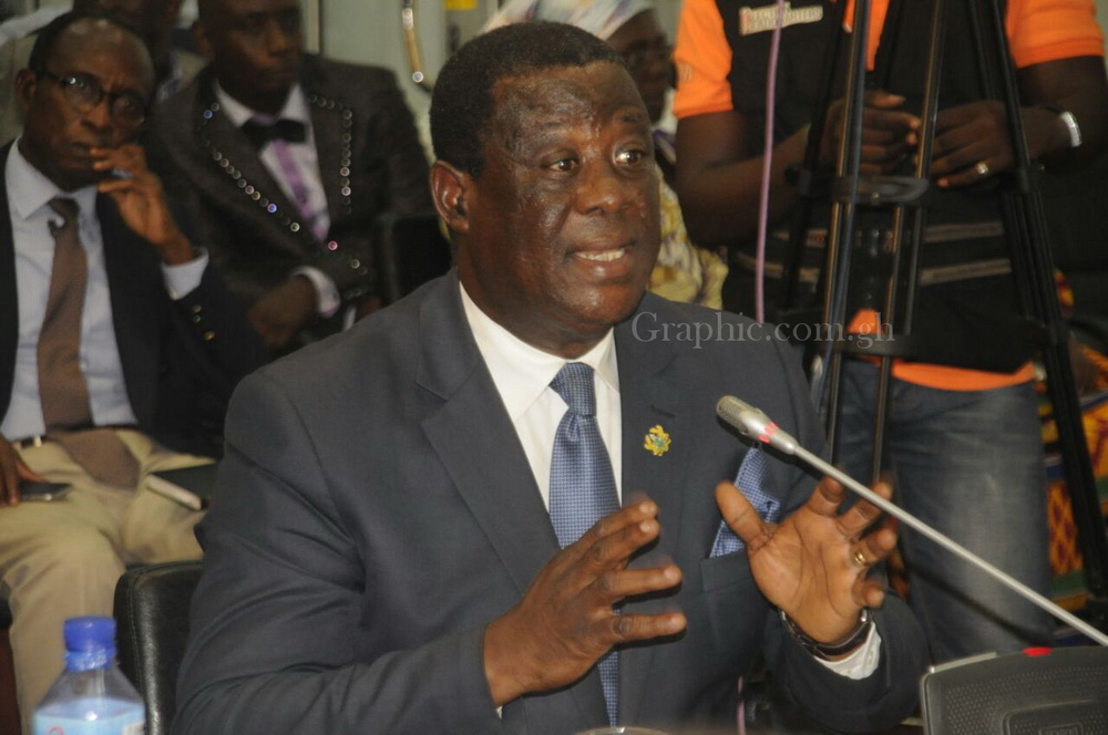 Minister for Roads and Highways, Mr. Kwasi Amoako-Atta Non-performing road contractors to be black listed – Minister