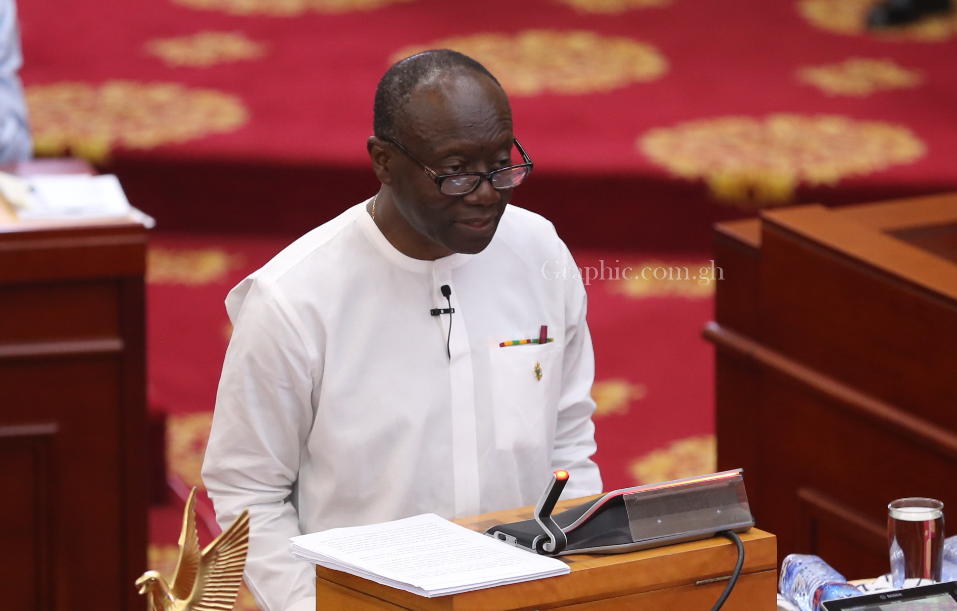 Minister of Finance, Mr Ken Ofori-Atta Finance Minister presents Review Budget Monday