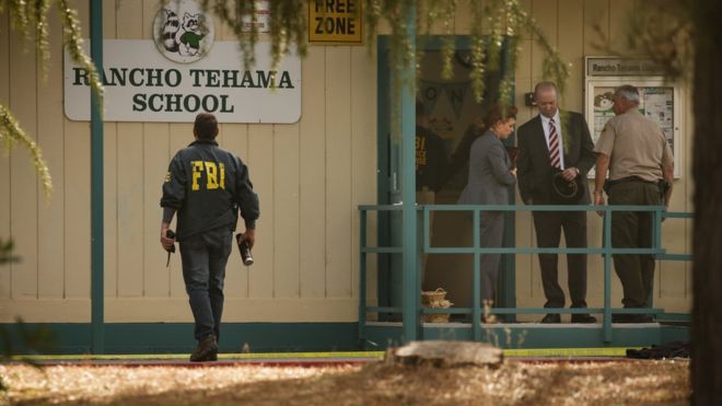 Police say a number of students had been medically evacuated from the school Police say a number of students had been medically evacuated from the school