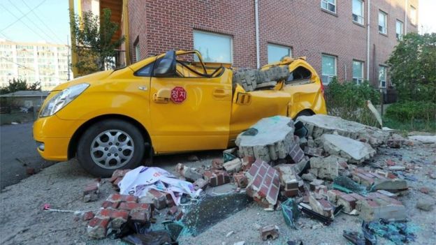 Officials say more than 1,000 buildings and vehicles have been damaged Officials say more than 1,000 buildings and vehicles have been damaged
