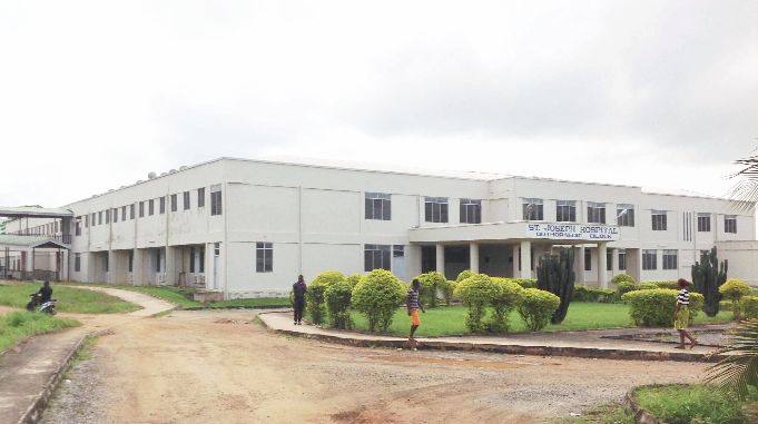  The expanded part of the St Joseph Orthopaedic Hospital in Koforidua, one of the biggest mission hospitals offering orthopaedic services to Ghanaians and other nationals from West Africa. Pictures: Nana Konadu Agyeman