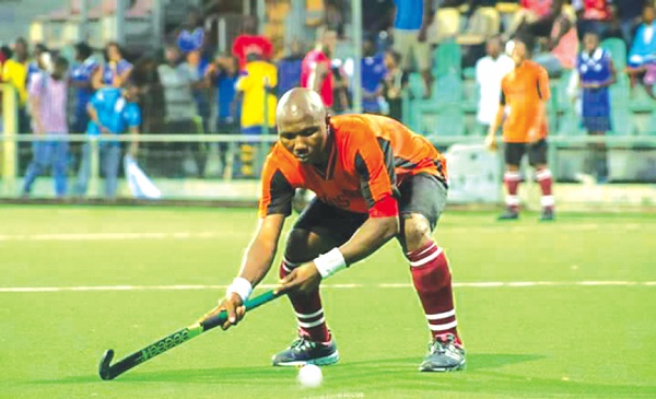 Salia Nsalbini — Captain, National Hockey Team