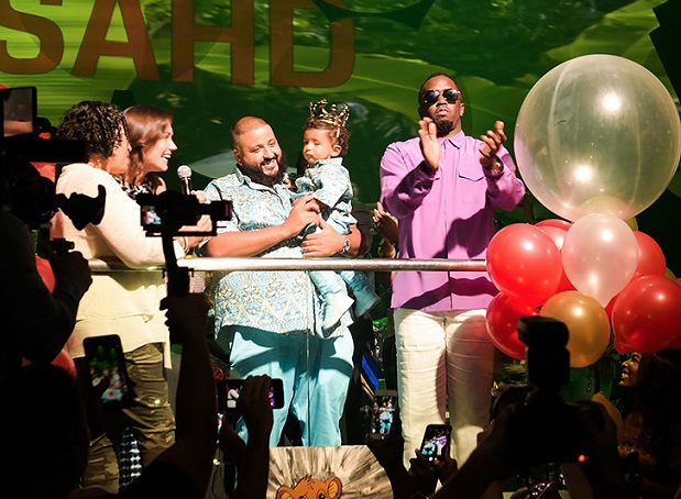 DJ Khaled buys one-year-old son a $100K diamond-studded