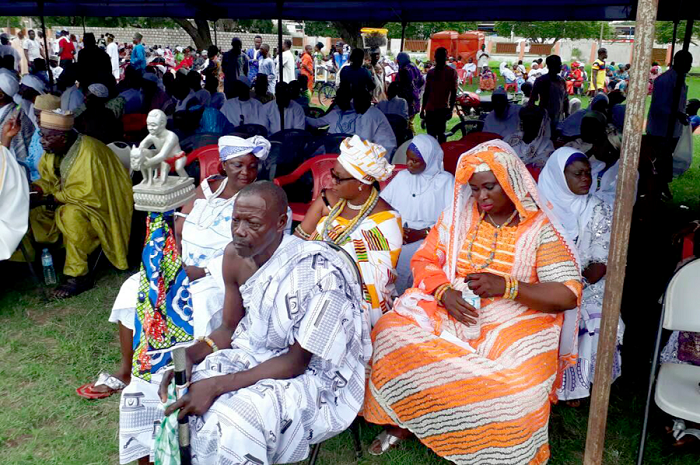 A cross section of the Ga-Dangme Muslim chiefs and queens at the festival A cross section of the Ga-Dangme Muslim chiefs and queens at the festival