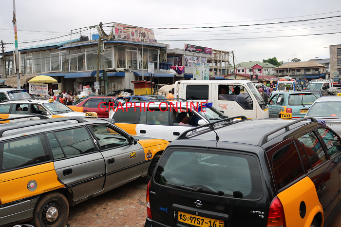The chaos brought traffic in the area to a standstill The chaos brought traffic in the area to a standstill
