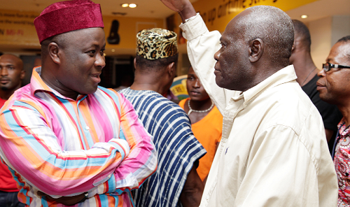 Osmo Kwame Addo (left) will be at the festival with King Ampaw (right) Osmo Kwame Addo (left) will be at the festival with King Ampaw (right)