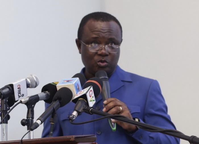 Mr Joseph Osei Owusu, 1st Deputy Speaker, Parliament of Ghana, delivering his address at the stakeholders’ forum Mr Joseph Osei Owusu, 1st Deputy Speaker, Parliament of Ghana, delivering his address at the stakeholders’ forum
