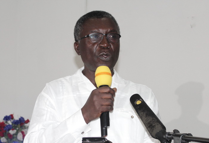 Prof. Frimpong-Boateng delivering the keynote address to open the CBT Conference