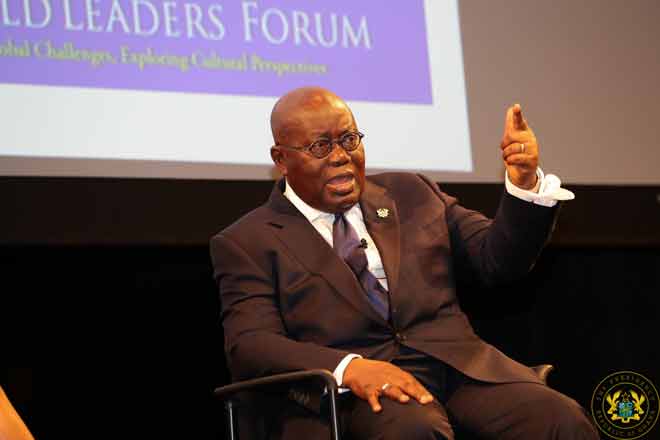 President Akufo-Addo addressing the 5th International Conference on Sustainable Development President Akufo-Addo addressing the 5th International Conference on Sustainable Development
