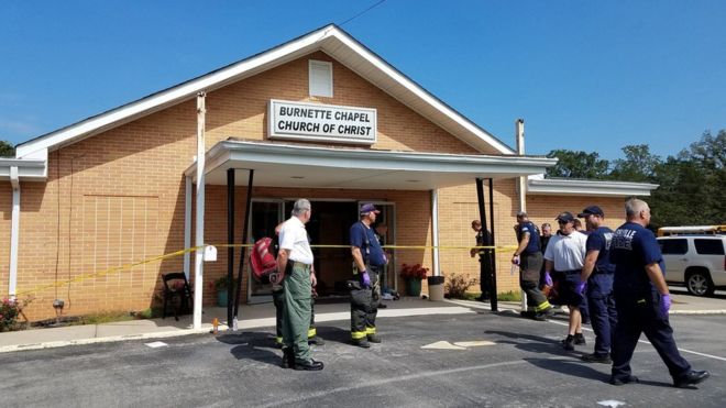 The attack happened as services were ending, reports said The attack happened as services were ending, reports said