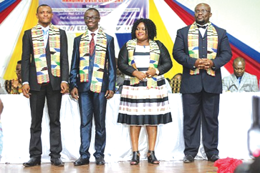 New UTAG executive from left: Dr Kojo Okyere, Dr Samuel Bert Boadi-Siaw, Dr Eunice Fay Amissah and Dr Eric Opoku Mensah New UTAG executive from left: Dr Kojo Okyere, Dr Samuel Bert Boadi-Siaw, Dr Eunice Fay Amissah and Dr Eric Opoku Mensah