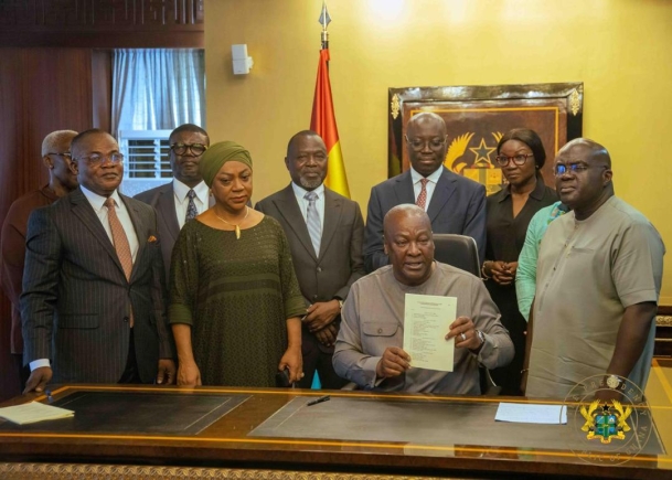 President Mahama assents to Value for Money Office Bill