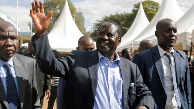 Kenya election: Raila Odinga threatens re-run election boycott