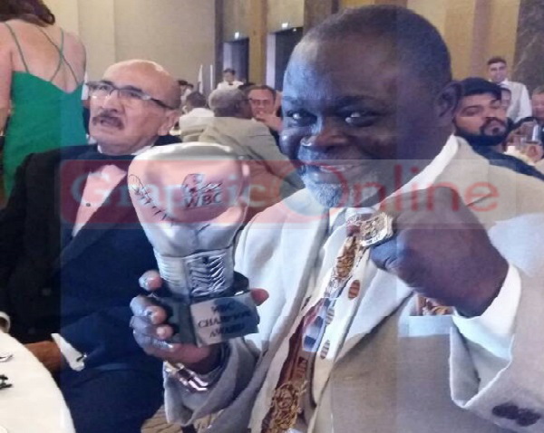 WBC honours Azumah Nelson with Champion Award