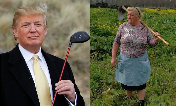 Woman who looks like Trump goes viral in Spain