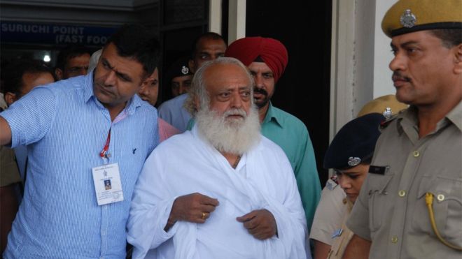 Asaram denies all allegations against him Asaram denies all allegations against him