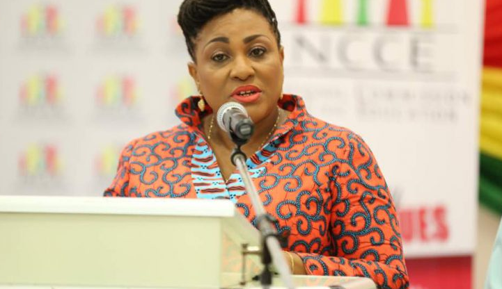 Ms Josephine Nkrumah — NCCE Chairperson Ms Josephine Nkrumah — NCCE Chairperson