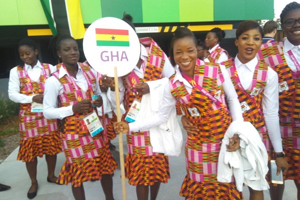 Take a peek at Ghana's kente costume for the opening ceremony Take a peek at Ghana's kente costume for the opening ceremony
