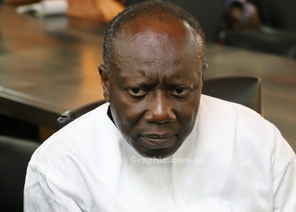 Minister of Finance, Mr Ken Ofori Atta Minister of Finance, Mr Ken Ofori Atta