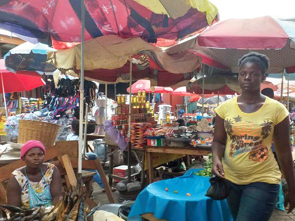 Trading at the Ho market has been slow this Christmas season Trading at the Ho market has been slow this Christmas season