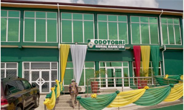 • One of the Odotobri Rural Bank buildings