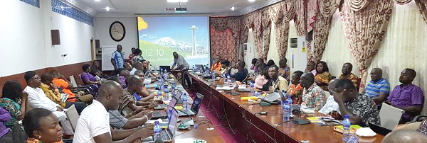 Management, staff and branch managers in the meeting Management, staff and branch managers in the meeting