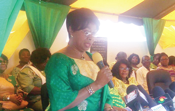 Ms Justice Sophia Akuffo addressing the gathering