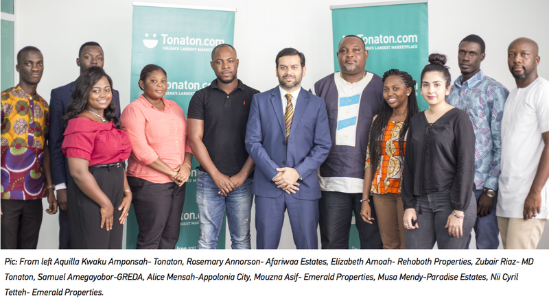 Tonaton.com partners Ghana’s top Real Estate developers to launch New Development platform