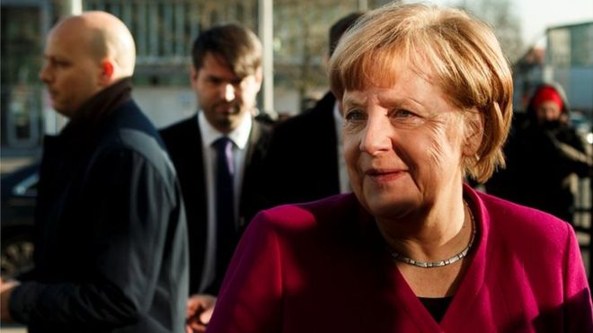 Angela Merkel's party suffered heavy losses in Germany's election last year Angela Merkel's party suffered heavy losses in Germany's election last year