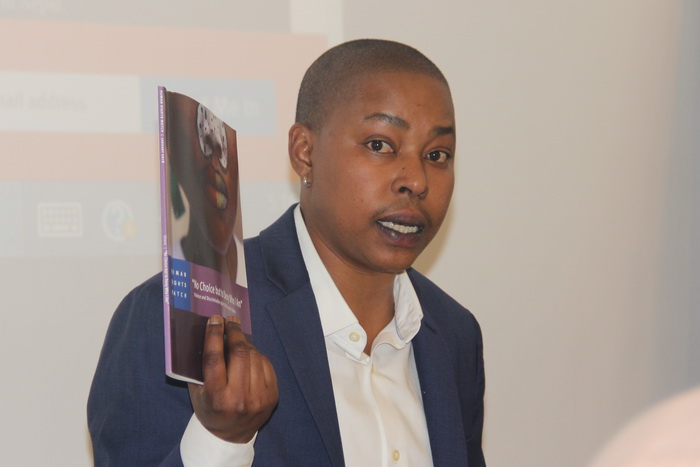 Ms Wendy Isaack, President, Human Rights Watch launching the Ghana report.